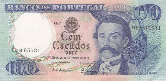 100 Escudos 20.9.1978